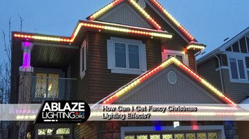 Fancy Christmas Lighting with Permanent LED Systems fancychristmaslighting