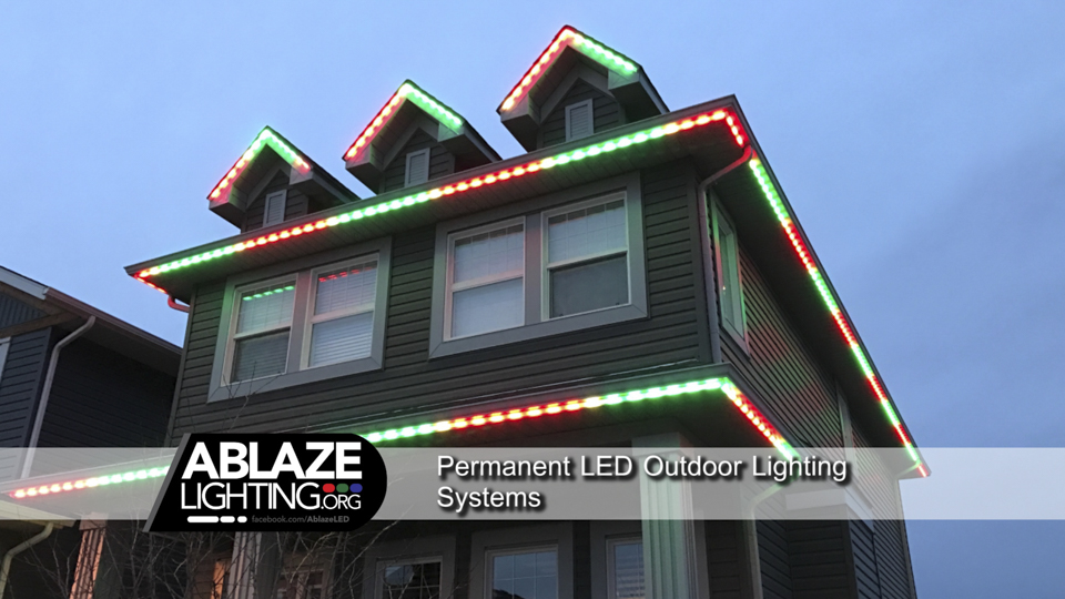 Permanent LED Outdoor Lighting Systems Handheld Convenience permanentoutdoorlightingsystems