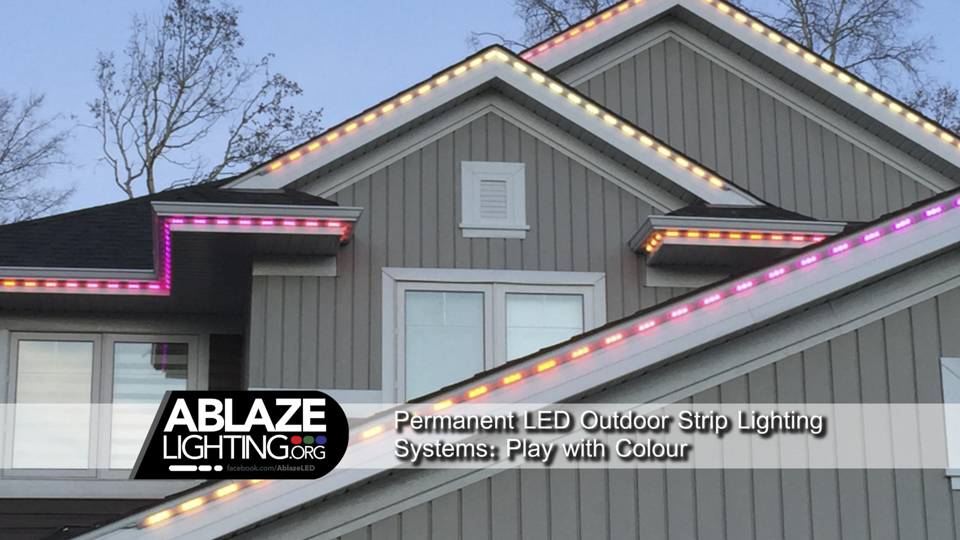 Permanent LED Outdoor Strip Lighting Systems Stunning Longevity permanentoutdoorstriplightingsystems