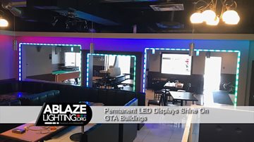 Permanent LED Displays Shine On GTA Buildings permanentleddisplaysgta